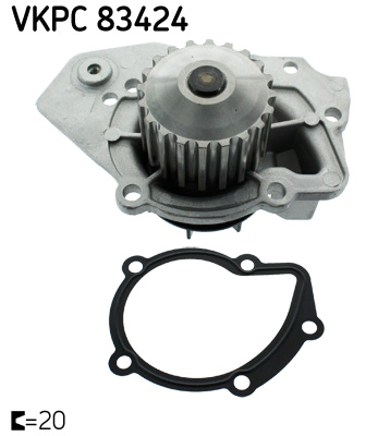 Vodné čerpadlo, chladenie motora SKF